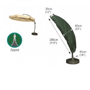 Bosmere C599 - Sail Parasol Cover - Green