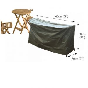 Bosmere C513 - 2 Seater Cafe Table Set Cover - Green